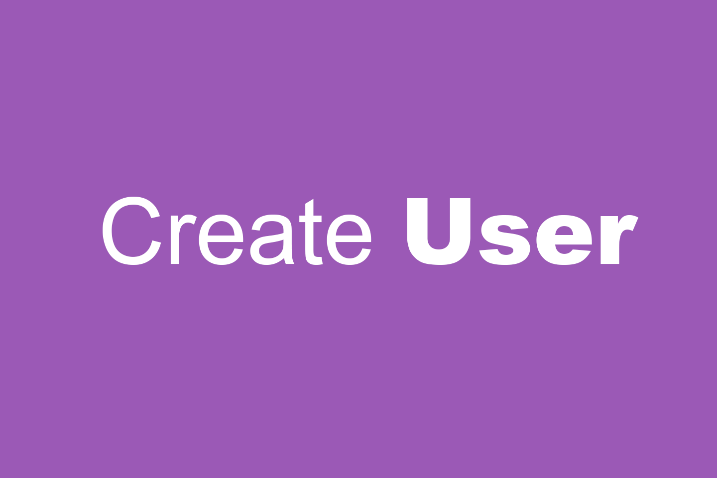 Create User Add-On for VFB Pro